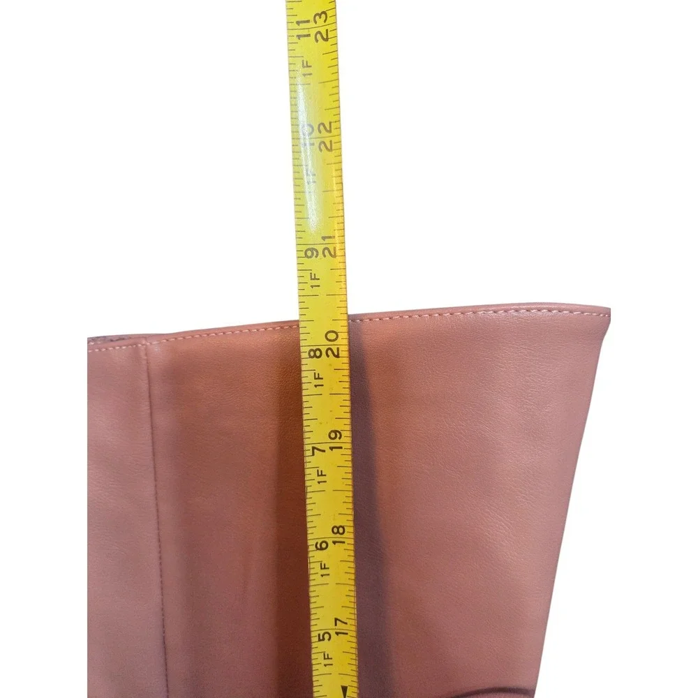 Journee Collection Kaavia-WC Rose Pink Wide Calf Over The Knee Boots Womens 11